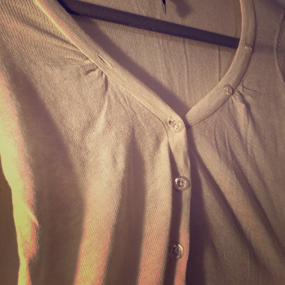 Cream BCBG Cardigan - Picture 1 of 4